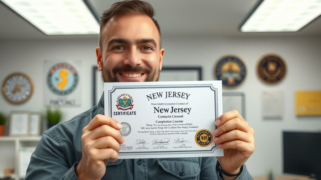 new jersey home improvement contractor license compliance certificate