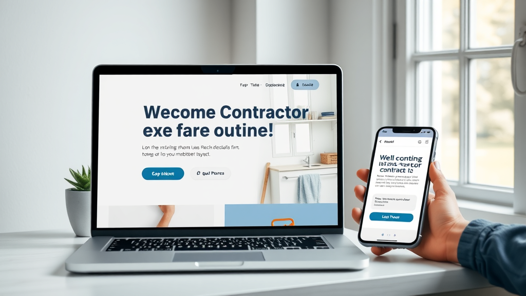 Web design for contractor retargeting strategy NJ digital marketing services