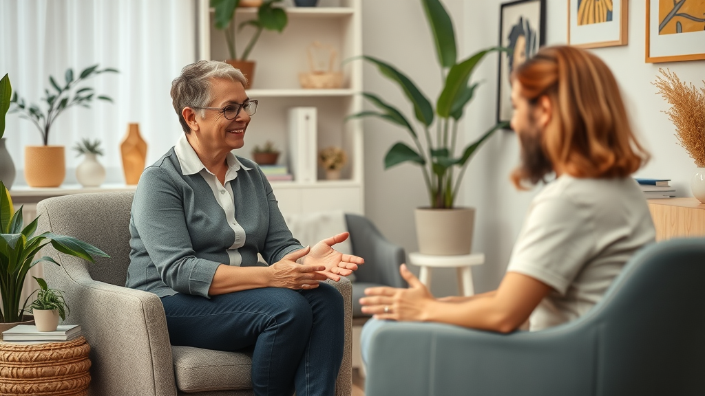 professional therapist office, inviting, therapist brand, therapy practice