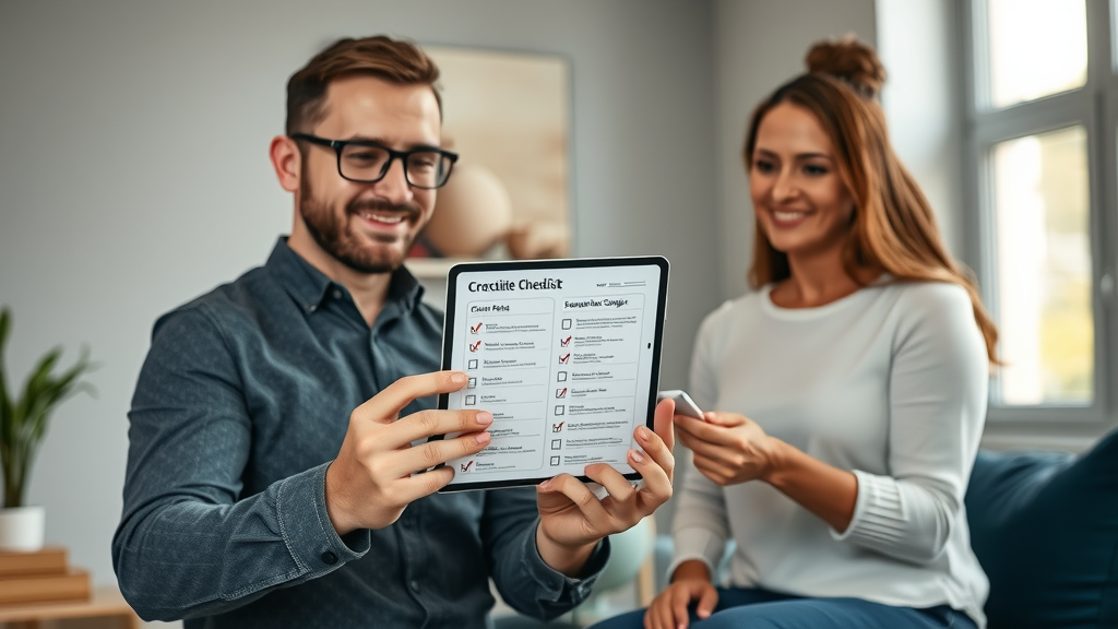 professional contractor presenting downloadable lead magnet checklist for lead generation