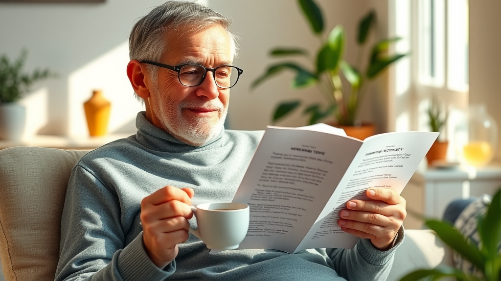 mental health practice patient reading recovery story, behavioral health marketing, authentic content, trust building